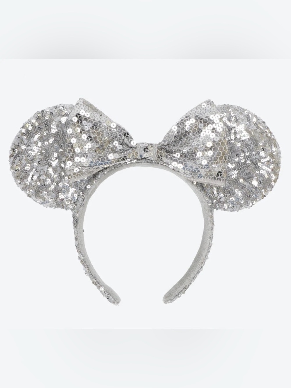 Disney Parks Silver Sequins Ears